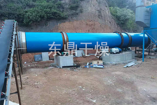 山西壽陽煤泥烘干機安裝現場