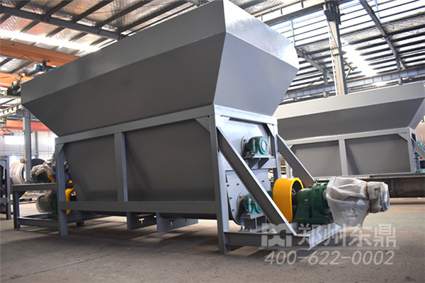 山西玖龍大型煤泥烘干機打散喂料機